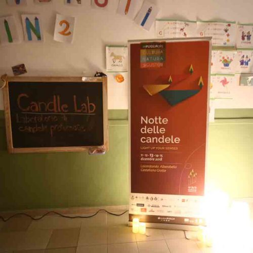 Candle lab Locorotondo Notte delle Candele 2018